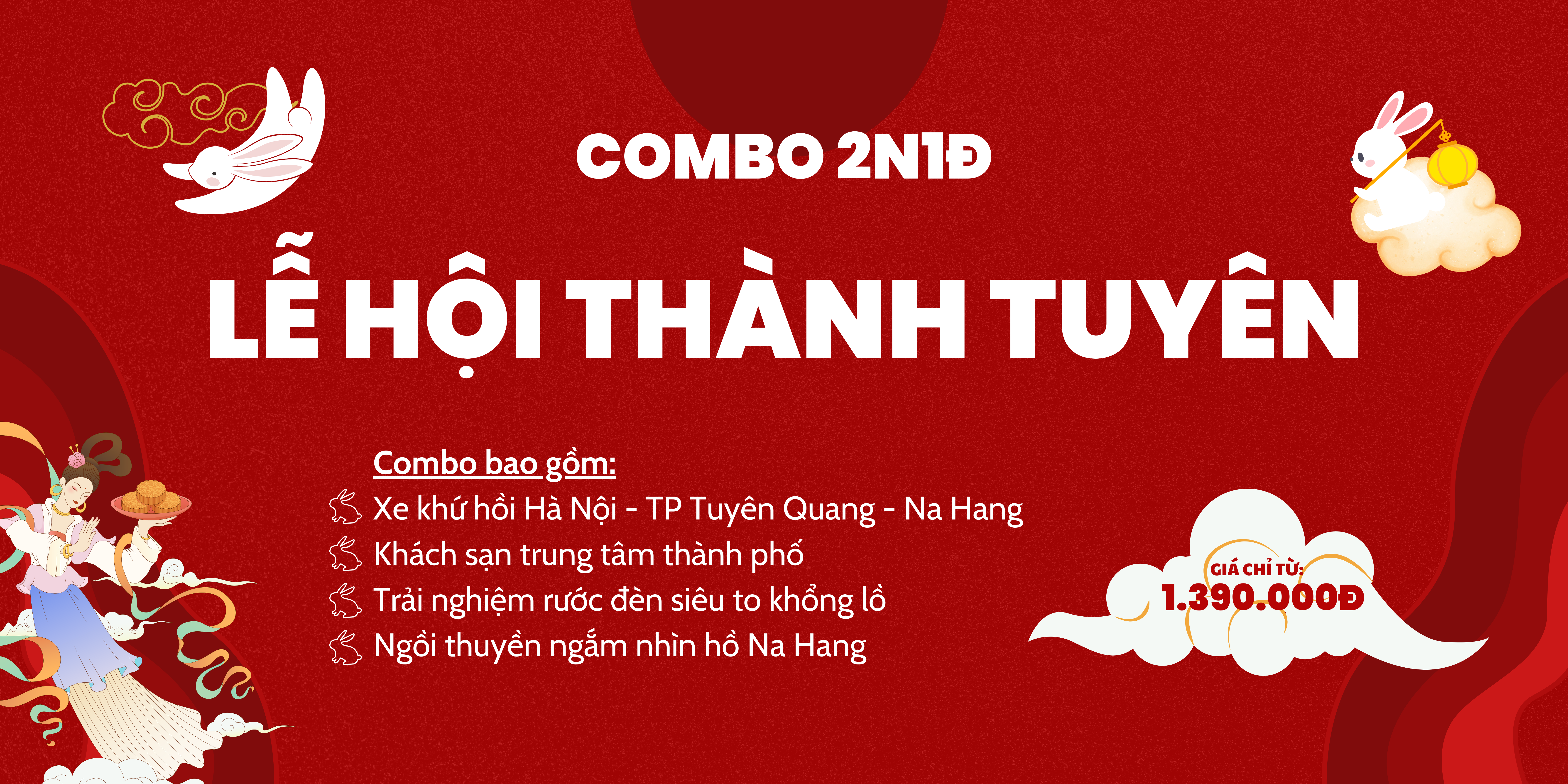 COMBO DU LỊCH TRUNG THU TUYÊN QUANG 2024